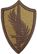 USA Central Command OCP Scorpion Shoulder Patch With Velcro